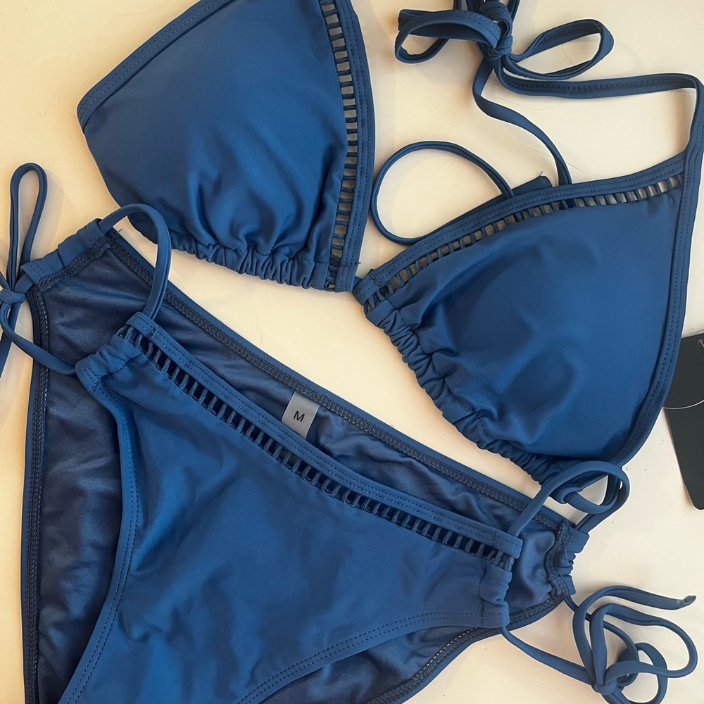 Women's NWT Blue Bikini Set